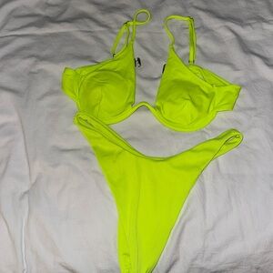 Lime bikini